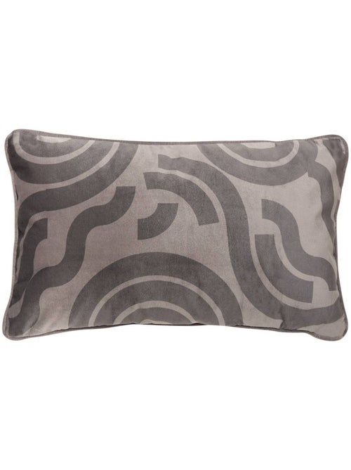 Coussin rectangulaire en velours imprimé lilou - Kiabi