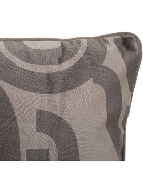 Coussin rectangulaire en velours imprimé lilou - Kiabi