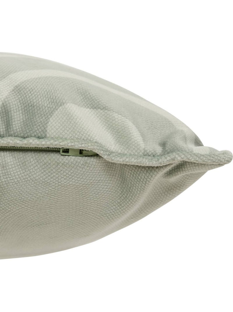 Coussin rectangulaire en velours imprimé lilou Vert clair - Kiabi