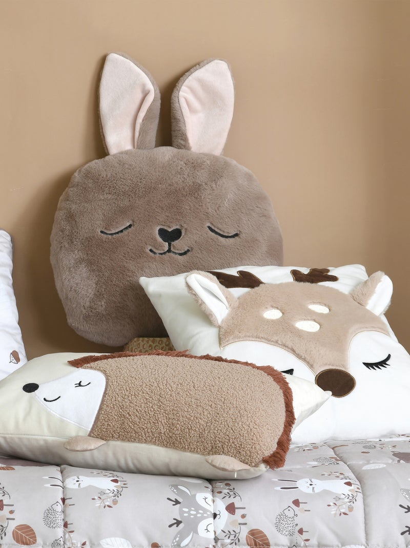 Coussin rectangulaire enfant hérisson Beige coquille - Kiabi