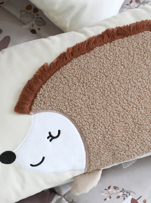 Coussin rectangulaire enfant hérisson - Kiabi
