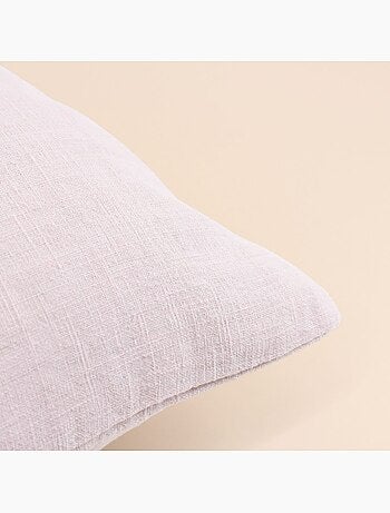 Coussin rectangulaire gris 40x60cm