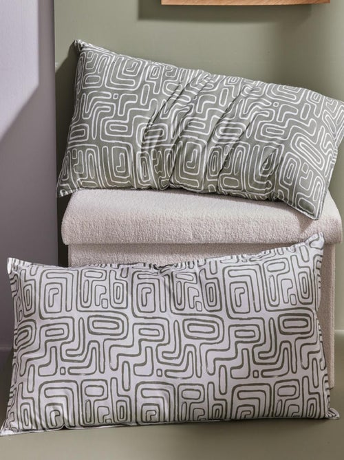 Coussin rectangulaire imprimé coton MATISSE - Kiabi