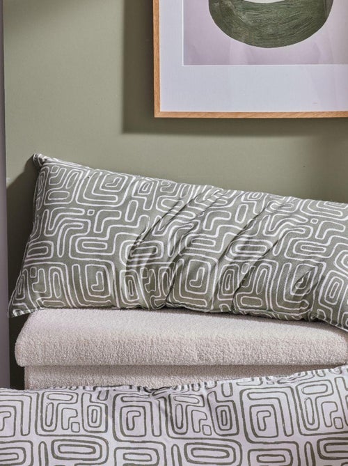 Coussin rectangulaire imprimé coton MATISSE - Kiabi