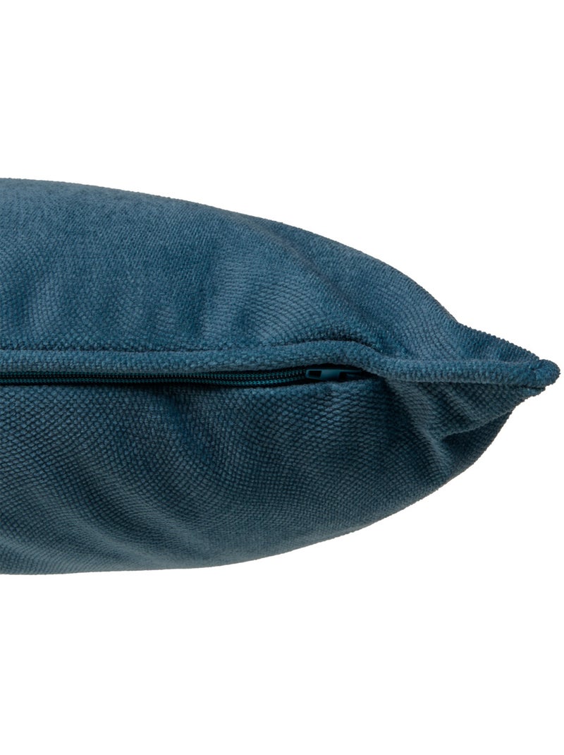 Coussin rectangulaire LILOU Bleu foncé - Kiabi
