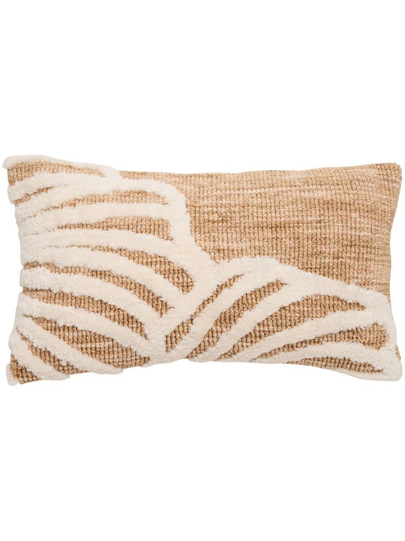 Coussin rectangulaire LOOMIA Lin - Kiabi