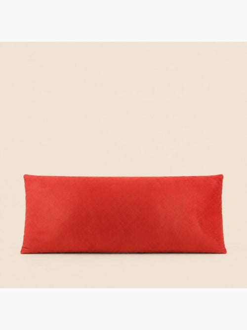 Coussin rectangulaire motifs jungle velours bordeau 70x30cm - Kiabi Coussin rectangulaire motifs jungle velours bordeau 70x30cm - Kiabi