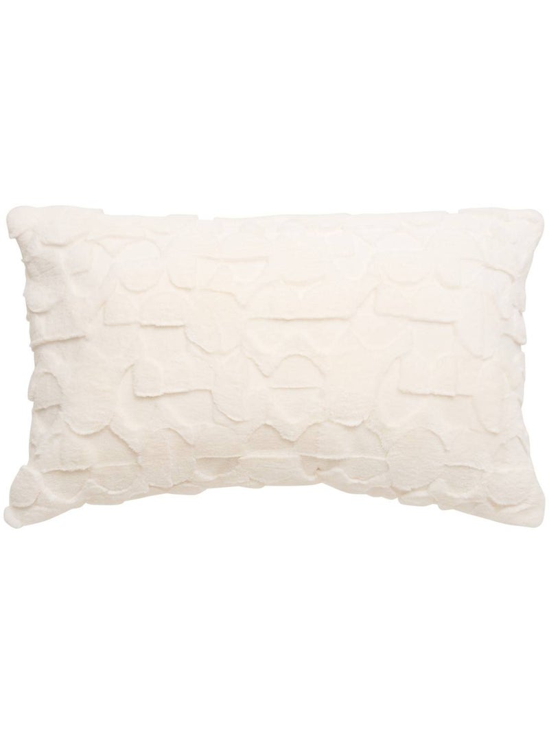Coussin rectangulaire NALIA Blanc - Kiabi