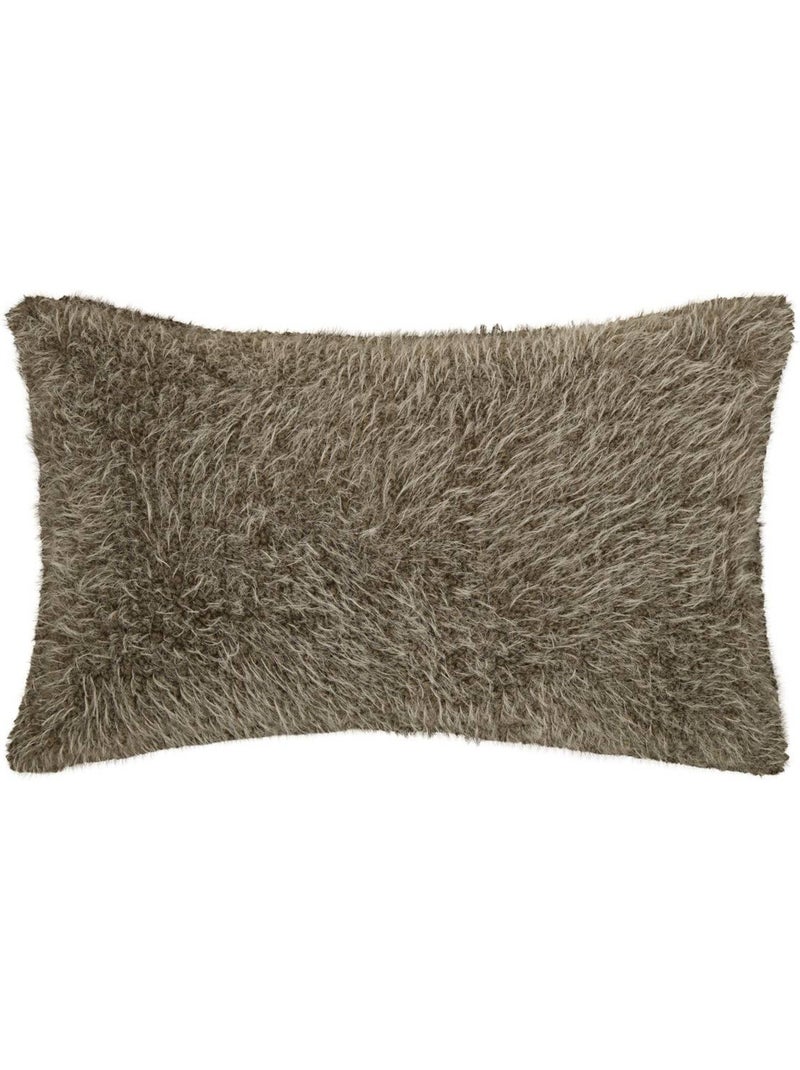 Coussin rectangulaire NYERO Kaki - Kiabi