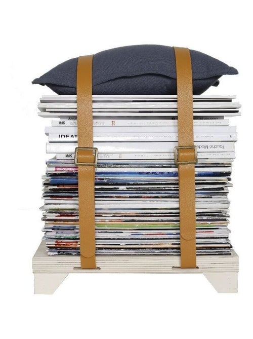 Coussin rectangulaire pour tabouret magazine SIMPLICITY - Kiabi