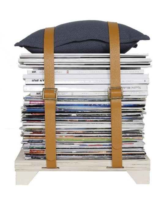 Coussin rectangulaire pour tabouret magazine SIMPLICITY - Kiabi