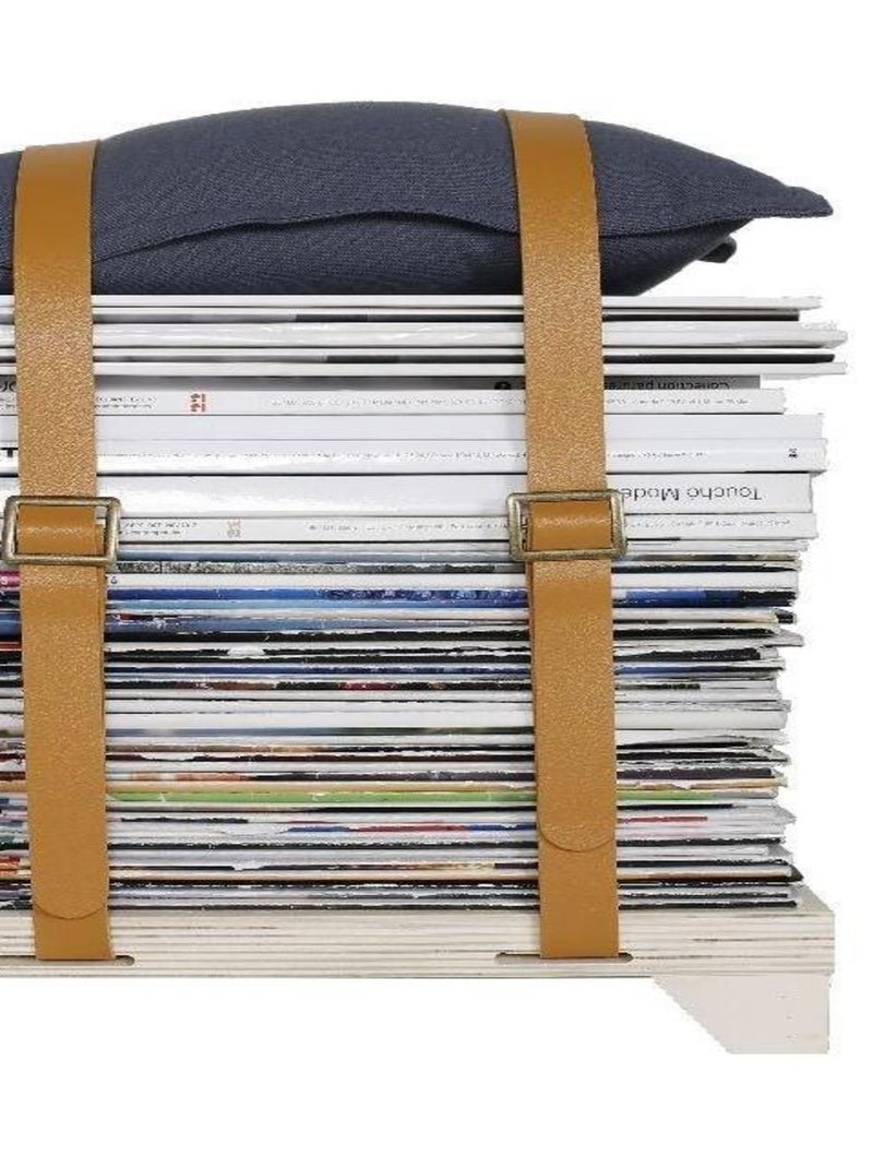 Coussin rectangulaire uni SIMPLICITY Bleu - Kiabi