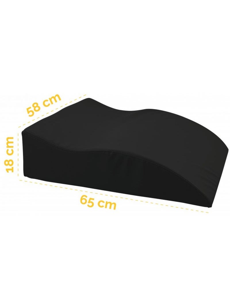 Coussin rehausse jambes - Vivezen Noir - Kiabi