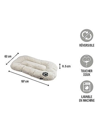 Coussin réversible Iron pour chien et chat L IRON