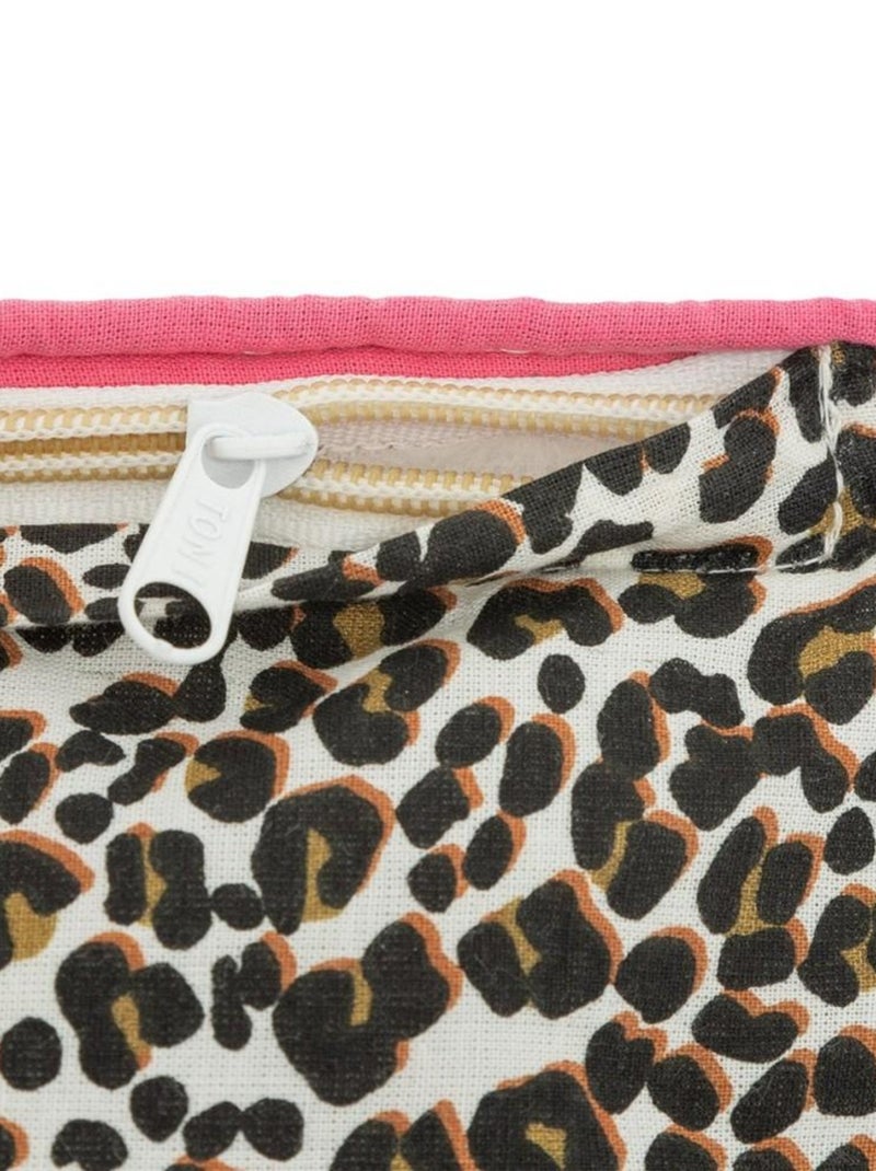 Coussin réversible Tropical boudoir 40x40 cm Kaki - Kiabi