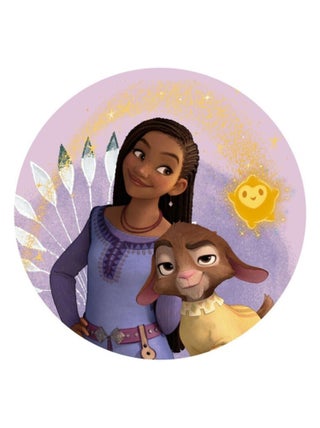 Coussin Rond - Wish, Asha et La Bonne Etoile 35x35 cm