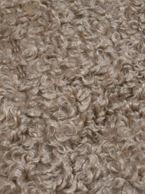 Coussin rond bouclette doudou - Kiabi Coussin rond bouclette doudou - Kiabi