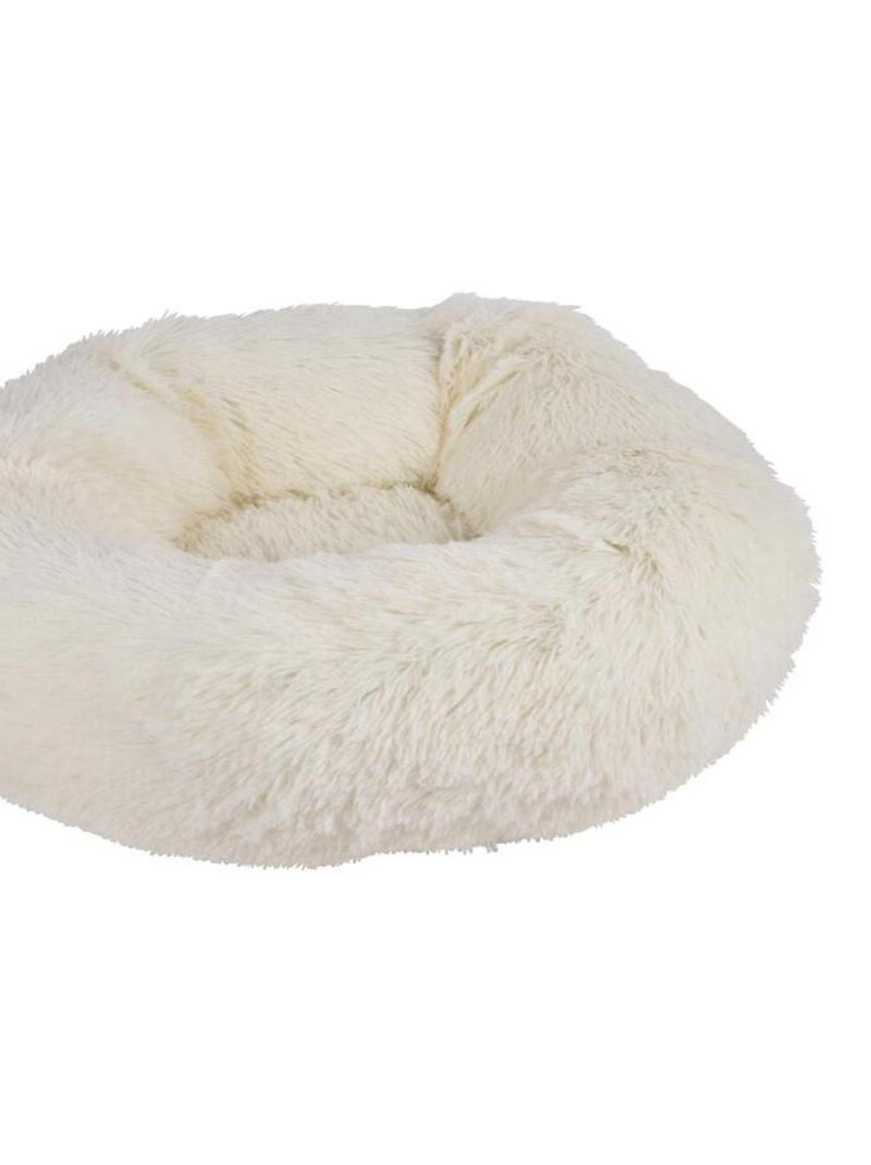Coussin rond Chat ou Chien Fluffy Beige - Kiabi