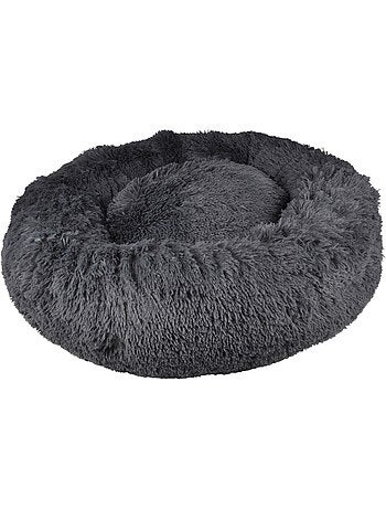 Coussin rond Chat ou Chien Relax Noir