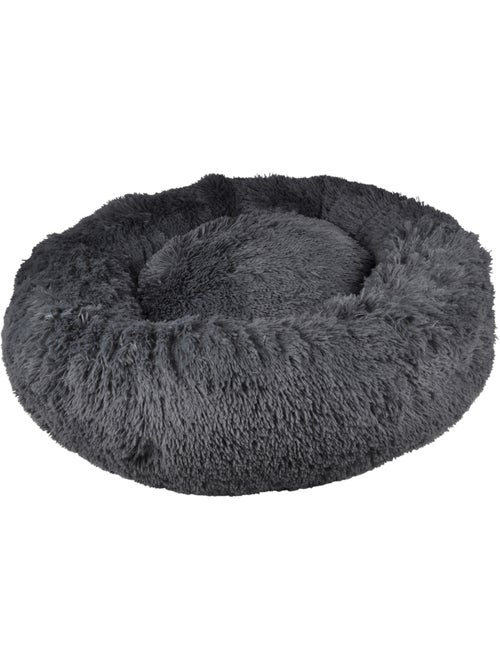 Coussin rond Chat ou Chien Relax Anthracite - Kiabi