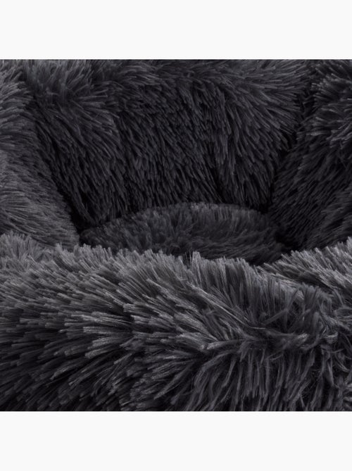 Coussin rond Chat ou Chien Relax Anthracite - Kiabi