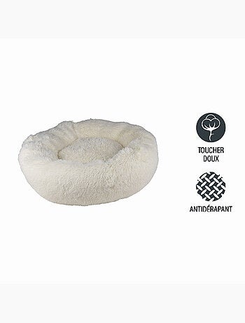 Coussin rond Chat ou Chien Relax Noir