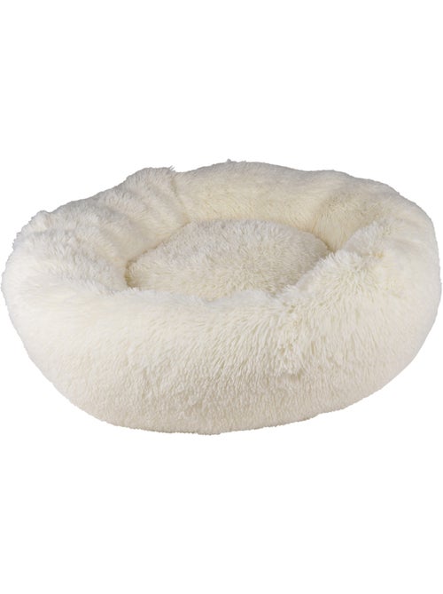 Coussin rond Chat ou Chien Relax Ecru - Kiabi