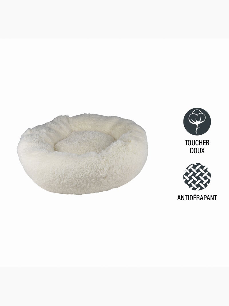 Coussin rond Chat ou Chien Relax Ecru Ecru - Kiabi