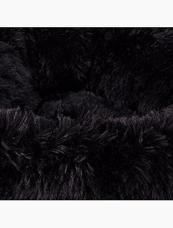 Coussin rond Chat ou Chien Relax Noir