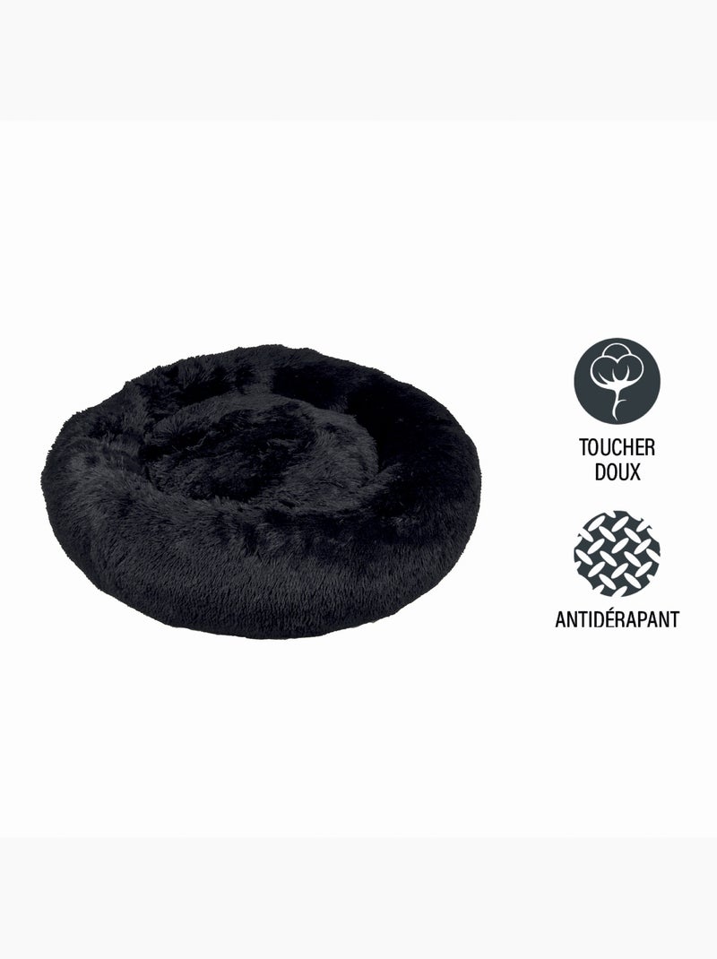 Coussin rond Chat ou Chien Relax Noir Noir - Kiabi