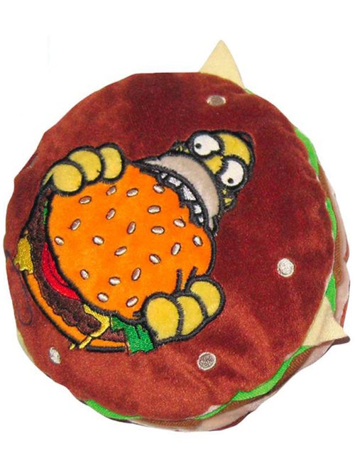 Coussin rond décoratif Homer Simpson 17 cm – Simpson - Kiabi