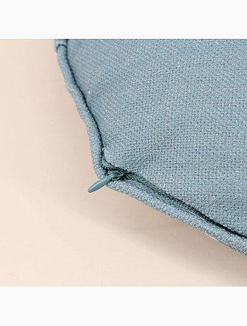 Coussin rond déperlant & anti uv rayé 40cm