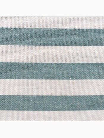 Coussin rond déperlant & anti uv rayé 40cm