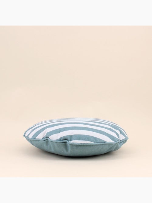 Coussin rond déperlant & anti uv  rayé 40cm - Kiabi