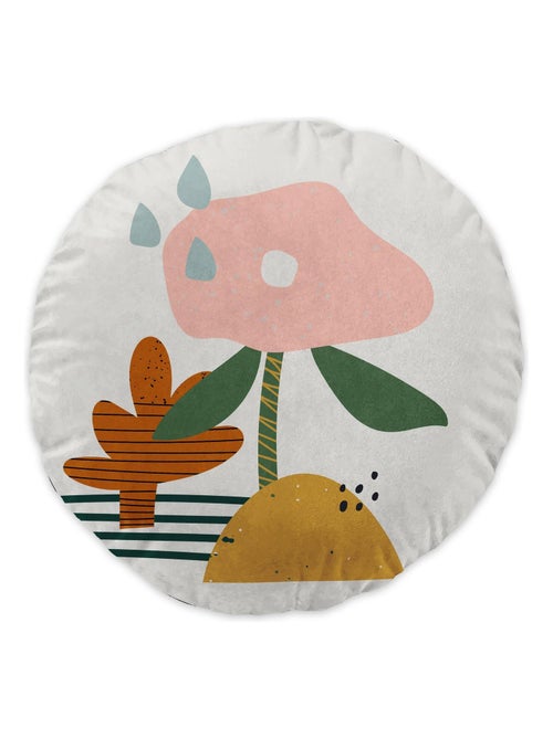 Coussin rond dessin d'enfant - Kiabi