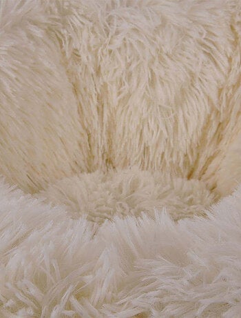 Coussin rond douillet pour chien et chat