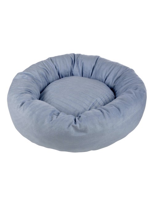 Coussin rond gris - Kiabi