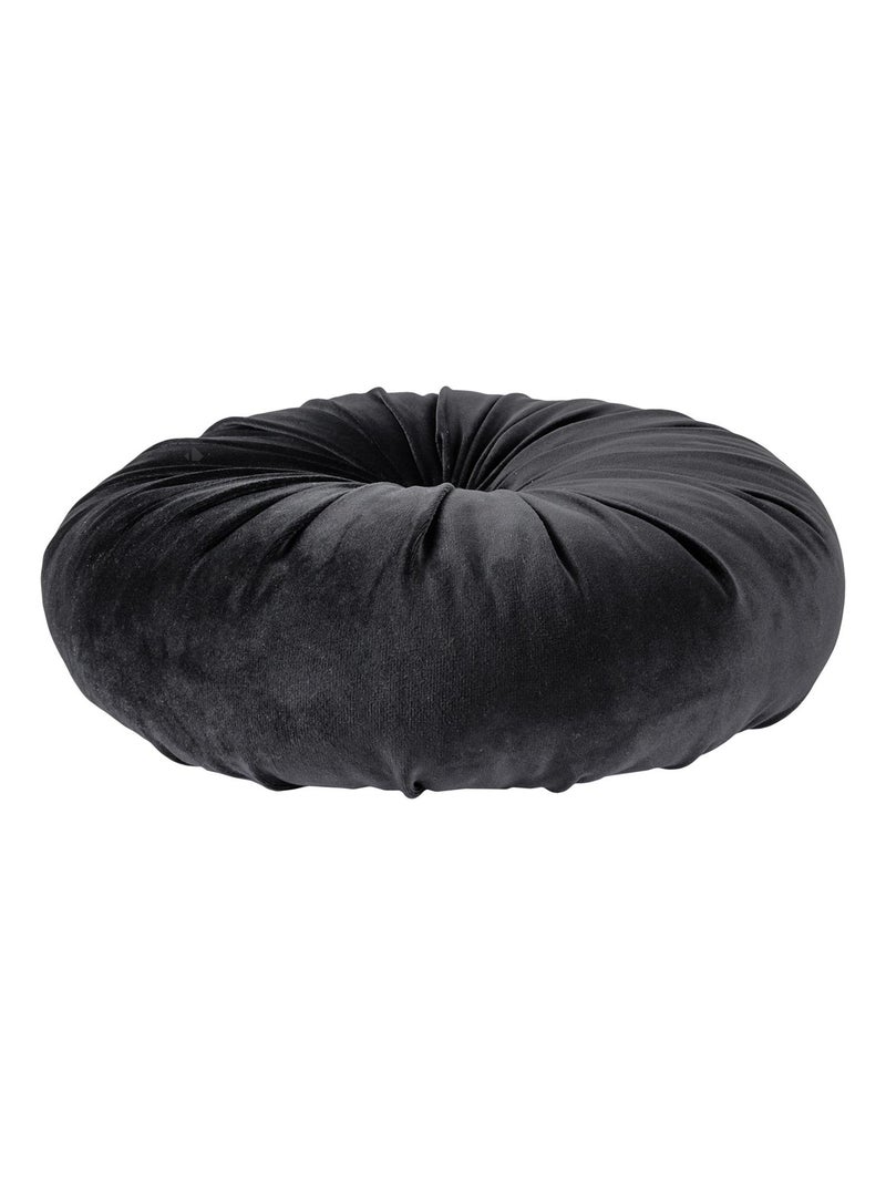 Coussin rond INAYA Noir Noir - Kiabi