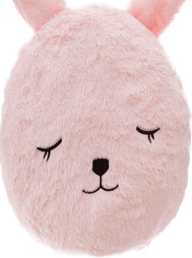Coussin rond lapinou Rose clair - Kiabi