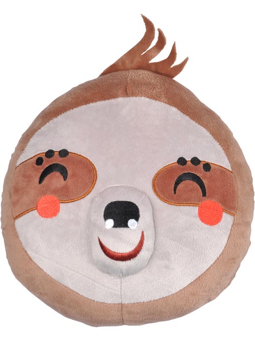 Coussin rond peluche paresseux 25 cm - Kiabi Coussin rond peluche paresseux 25 cm - Kiabi