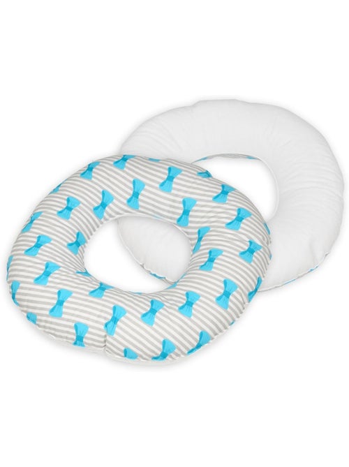 Coussin rond post natal noeuds papillons  - Kiabi