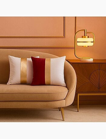 Coussin satiné 45x45cm