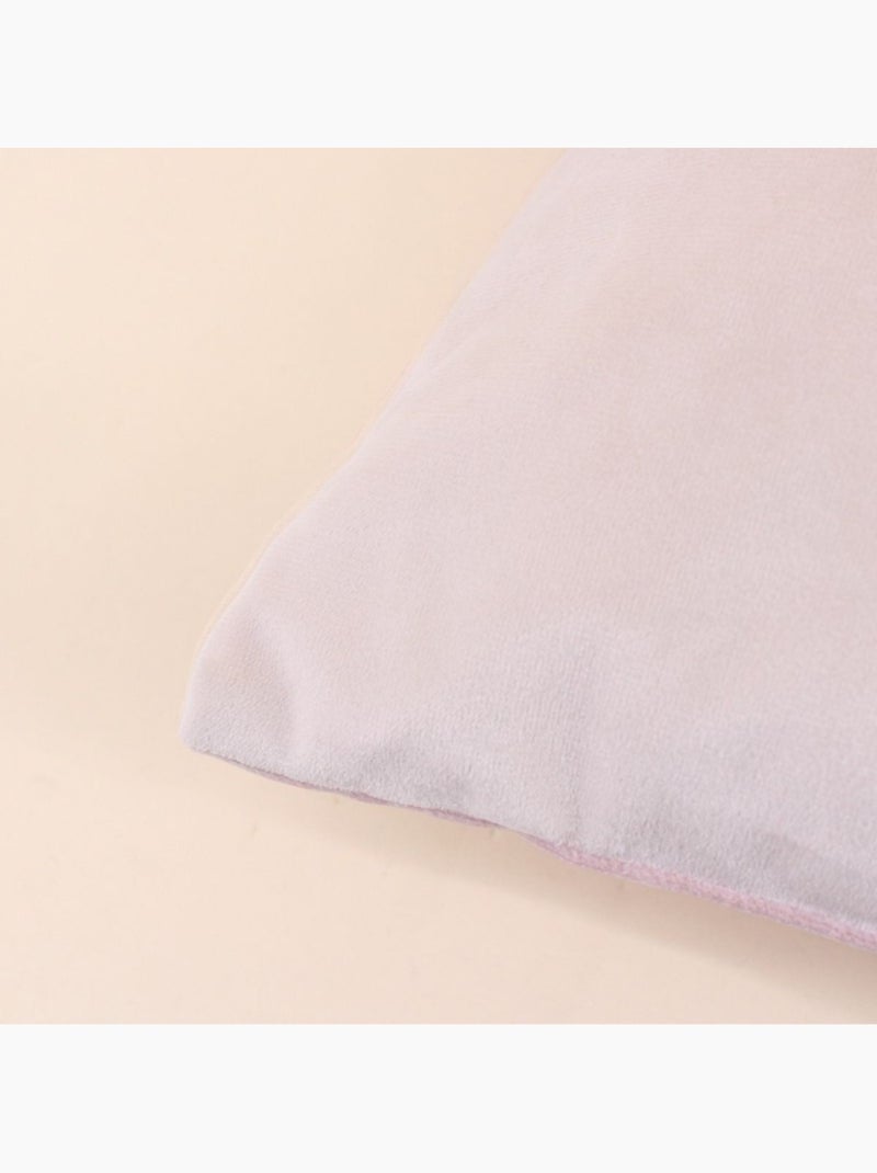 Coussin satiné 45x45cm Rose - Kiabi