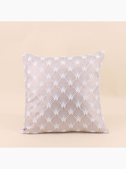 Coussin satiné rose 40x40cm - Kiabi