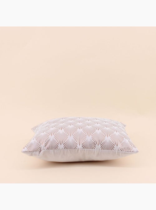 Coussin satiné rose 40x40cm - Kiabi