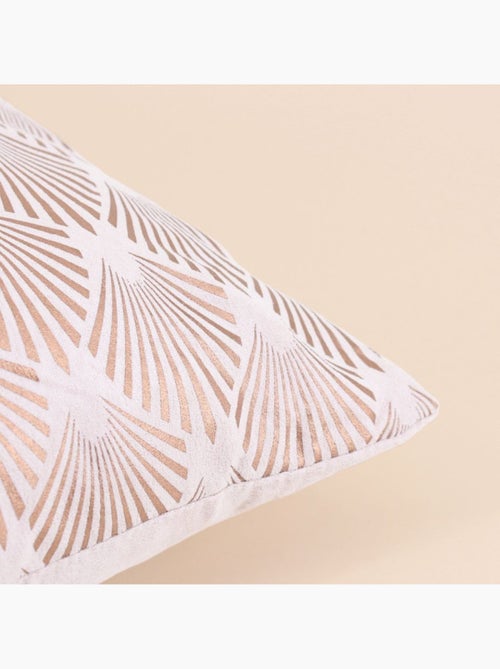 Coussin satiné rose 40x40cm - Kiabi