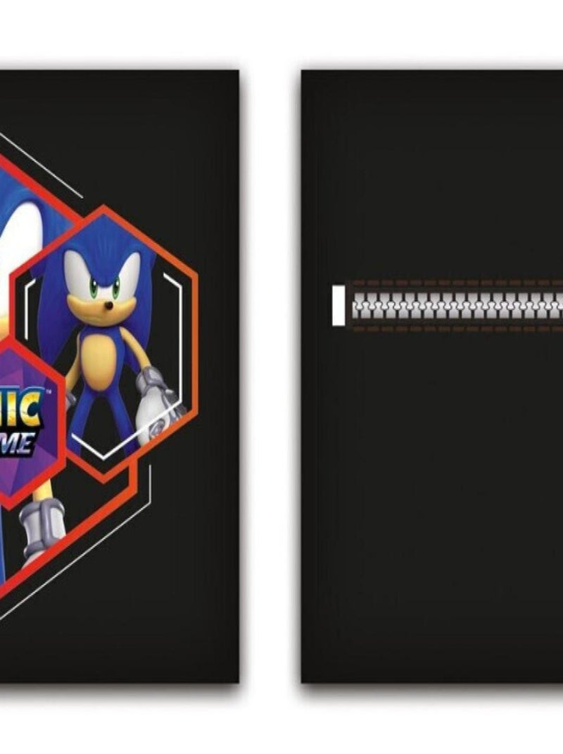 Coussin Sonic Prime avec poche 35x35 cm Noir Noir - Kiabi