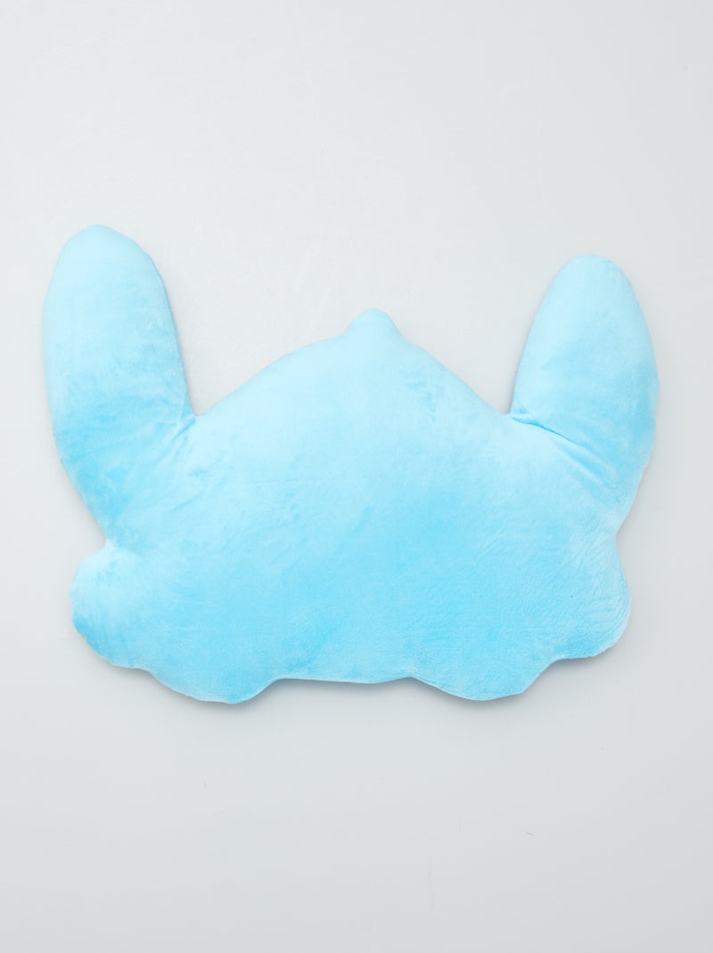 Coussin 'Stitch' fantaisie bleu - Kiabi