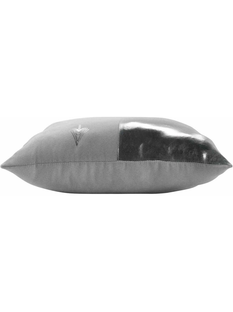 Coussin Suede love effet metal Or - Kiabi