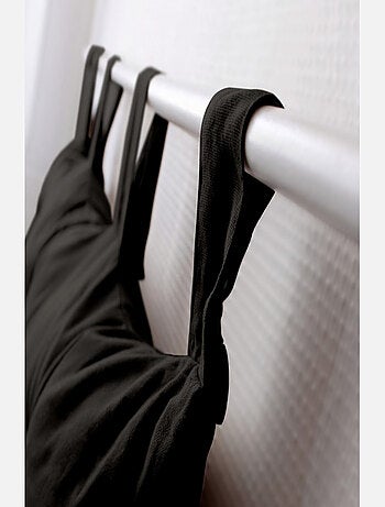 Coussin tête de lit en coton et pattes boutonnées